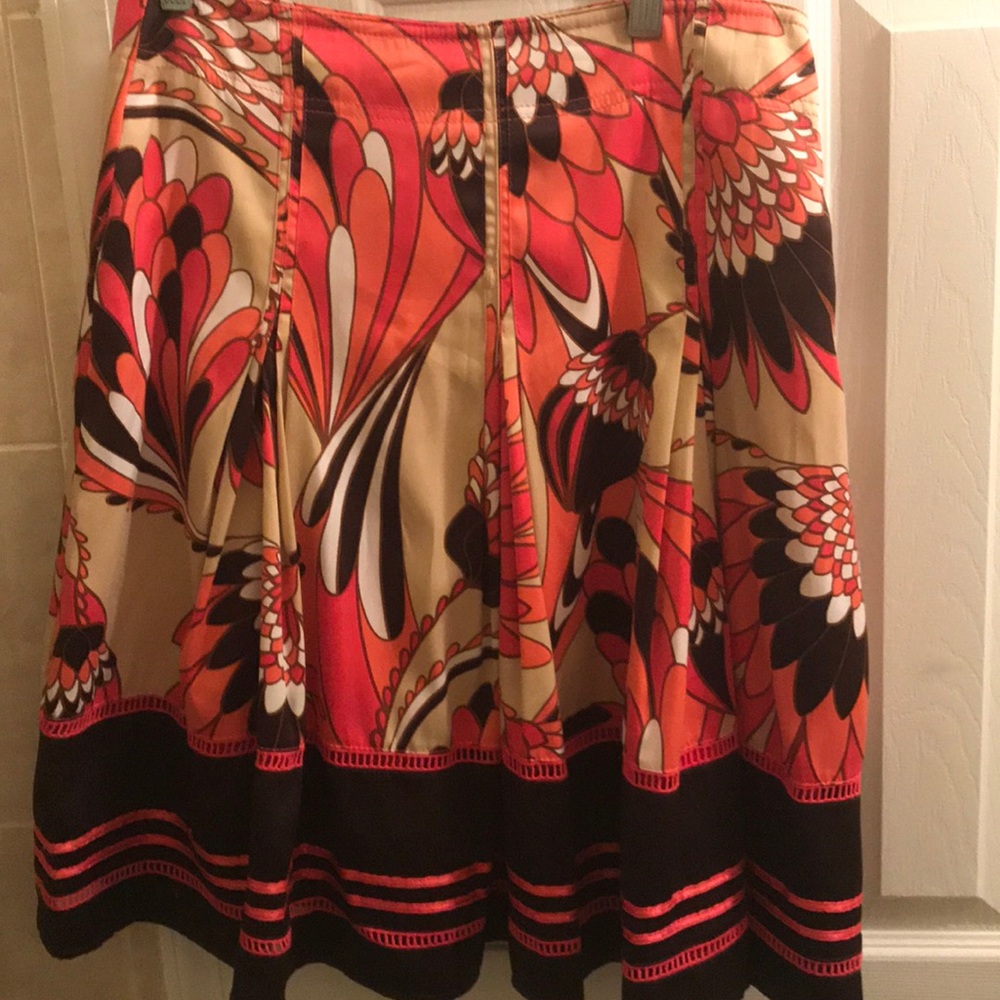 Colorful summer skirt